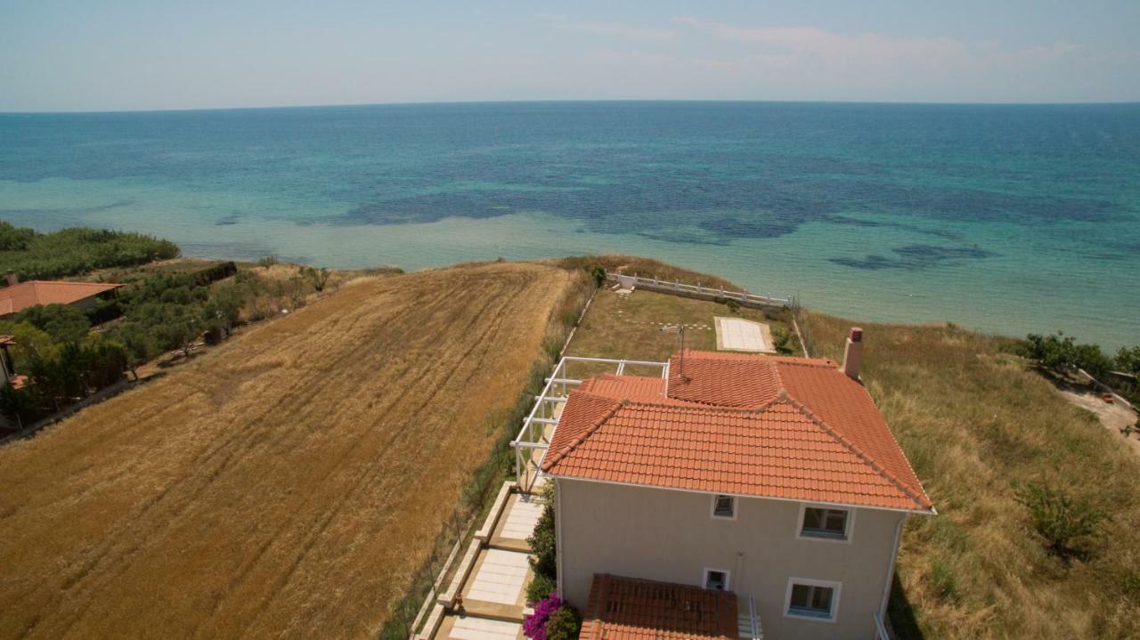 Magnificent Seascape Villa On A Secluded Beach Νέα Μουδανιά Εξωτερικό φωτογραφία