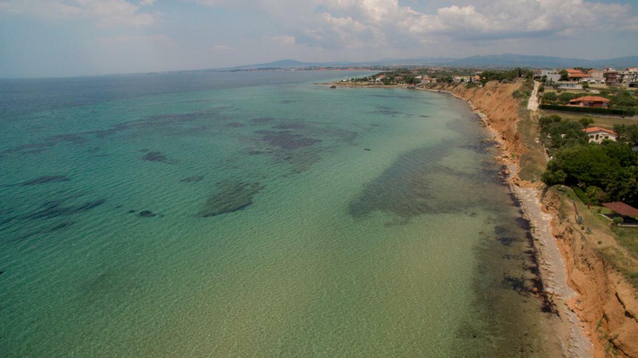 Magnificent Seascape Villa On A Secluded Beach Νέα Μουδανιά Εξωτερικό φωτογραφία